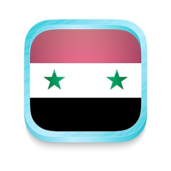 机智,电话,扣,叙利亚,旗帜