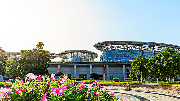 中国广西柳州园博园的建筑