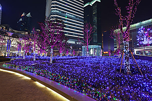 圣诞节夜景