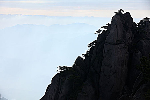 黄山,奇石,云海,壮观,名胜,风景,0153