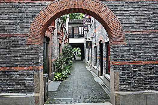 石库门上海元素城市风光上海旅游
