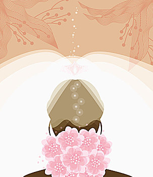 插畫,婚禮