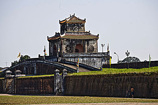 大门,城堡,色调,越南,东南亚,亚洲