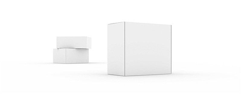 留白,盒子,隔绝,白色背景