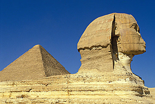 埃及,吉萨金字塔,狮身人面像,大金字塔,高原