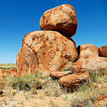 澳大利亚,石头,大理石,北领地州