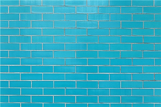 蓝色,砖瓦,墙壁