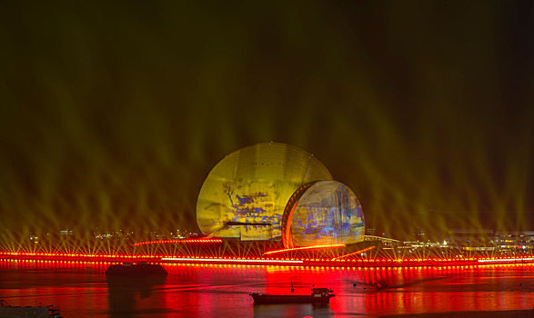 珠海大剧院夜景