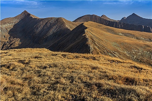 顶峰,山