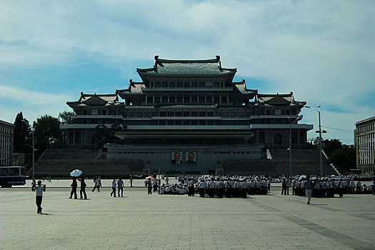 朝鲜平壤金日成广场