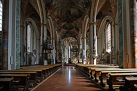 室内,风景,教堂,奥地利