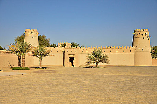 堡垒,世界遗产,阿布扎比,阿联酋,阿拉伯半岛,东方,亚洲