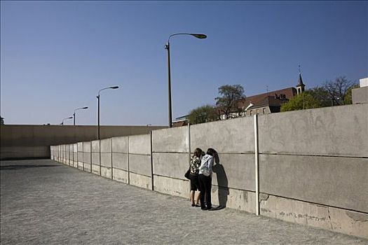 柏林墙,纪念,街道,柏林,德国,欧洲