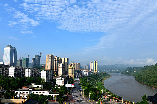 贵州赤水,赤水河绕过城市