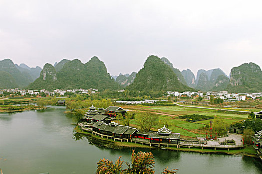 桂林丽江风雨桥