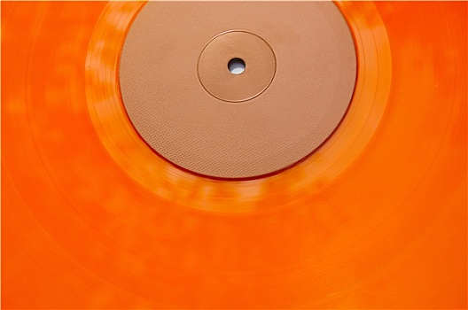 橙色,黑胶唱片