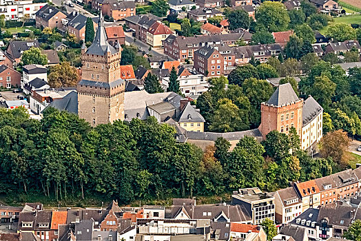 城堡,复杂,下莱茵,北莱茵威斯特伐利亚,德国