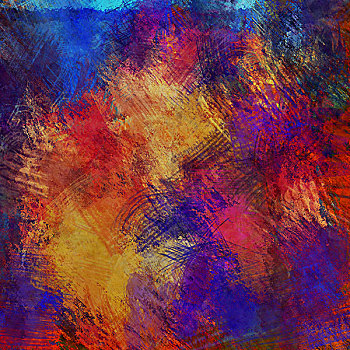 艺术,抽象,彩色,丙烯酸树脂,铅笔,背景,橙色,蓝色,红色,紫色