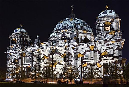柏林,2006年,光亮,柏林大教堂,德国
