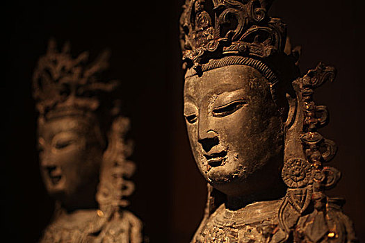 首都博物館佛像展品
