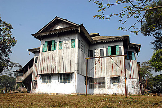 老建筑,区域,一月,2007年