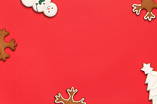 姜饼,圣诞节,背景