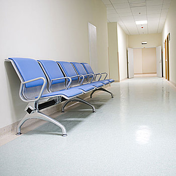 椅子,医院,走廊,室内