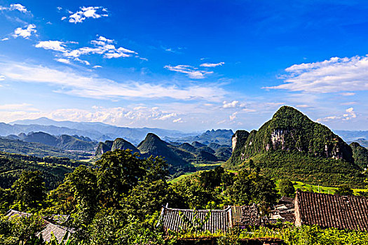 南岗排瑶寨自然风景