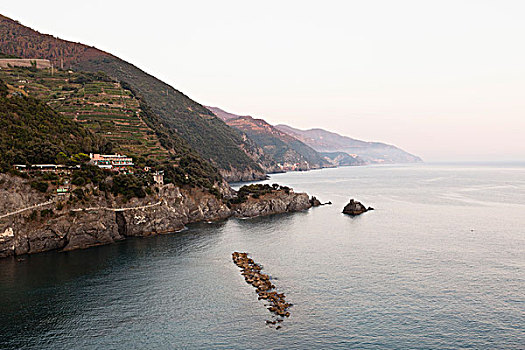 五渔村,省,拉斯佩齐亚,利古里亚,海岸,意大利