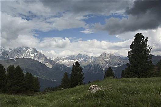 白云岩,多罗迈特,阿尔卑斯山,南蒂罗尔,意大利