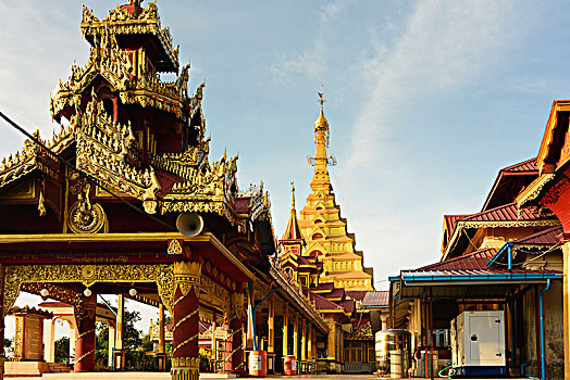 巴哈马,庙宇,孟邦,缅甸