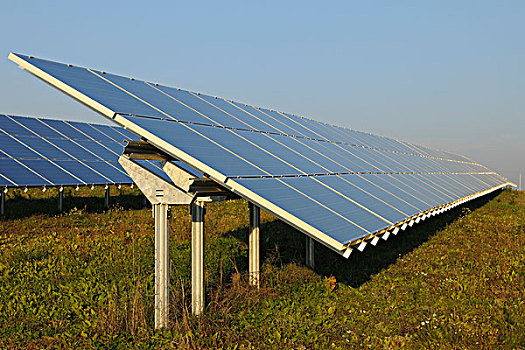 太阳能电池板,巴伐利亚,德国