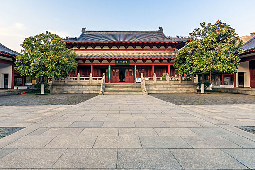 南京静海寺郑和纪念堂中式建筑