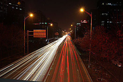 公路夜景