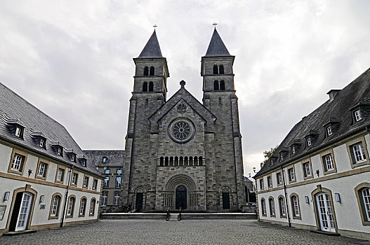 大教堂,教堂,卢森堡,欧洲