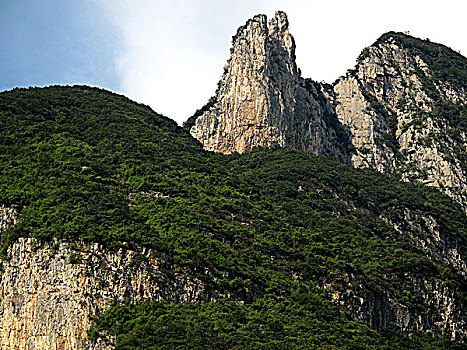 长江三峡神女峰