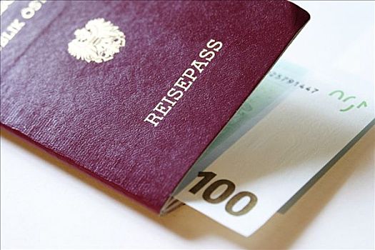 奥地利,护照,钱