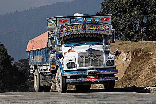 卡车,不丹,亚洲