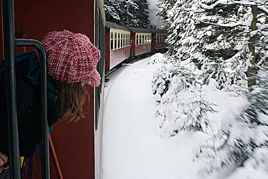列车,冬天