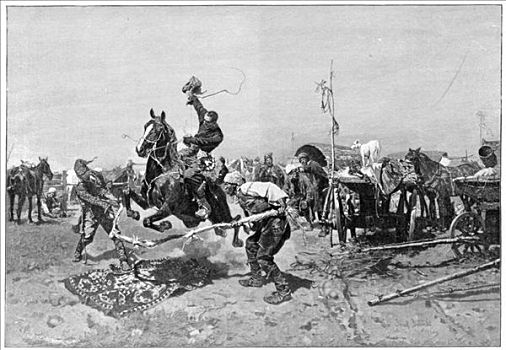 俄罗斯人,马展,1894年,艺术家,未知