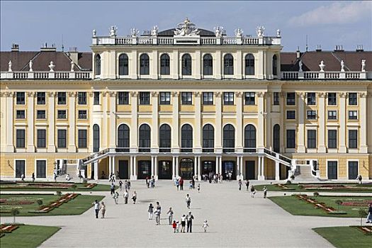 城堡,美泉宫,维也纳,奥地利