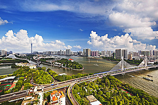 广州海印桥景观