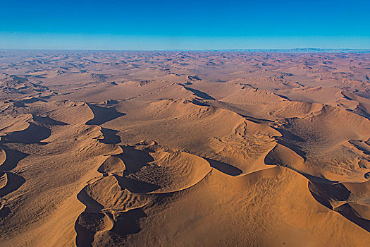 俯视,纳米布沙漠,纳米比亚