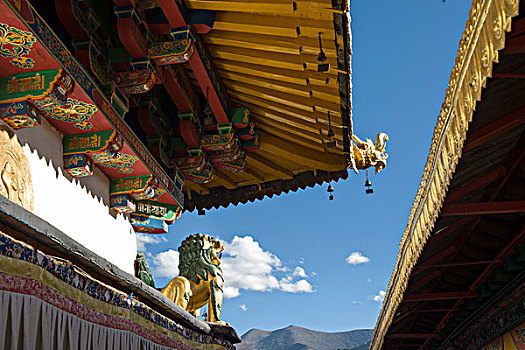 西藏拉萨大昭寺建筑