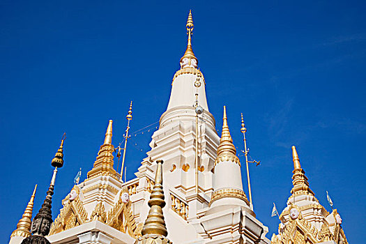 柬埔寨,金边,寺院,古物,佛塔