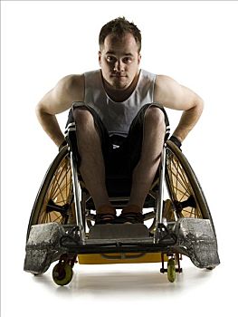 轮椅,运动员