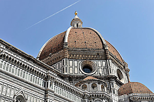 佛罗伦萨大教堂,中央教堂,玛丽亚,圆顶,世界遗产,佛罗伦萨,托斯卡纳,意大利,欧洲