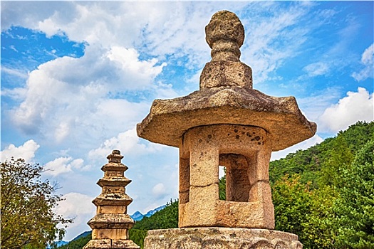 石头,宗教,纪念建筑,韩国