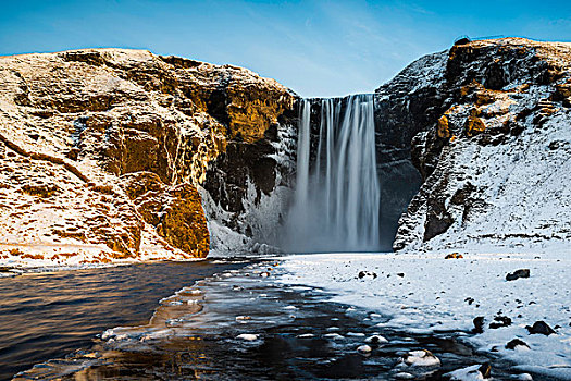 冬天,南,冰岛