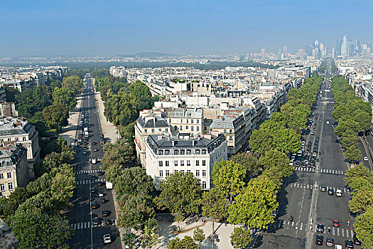 法国,巴黎,地区,地点,左边,道路,右边,大